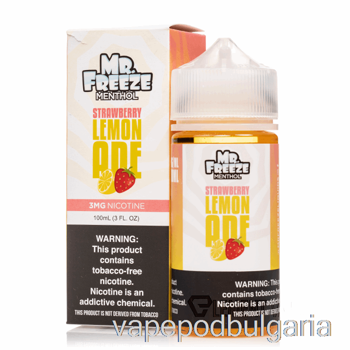 Vape Bulgaria ягодова лимонада - Mr Freeze - 100ml 6mg